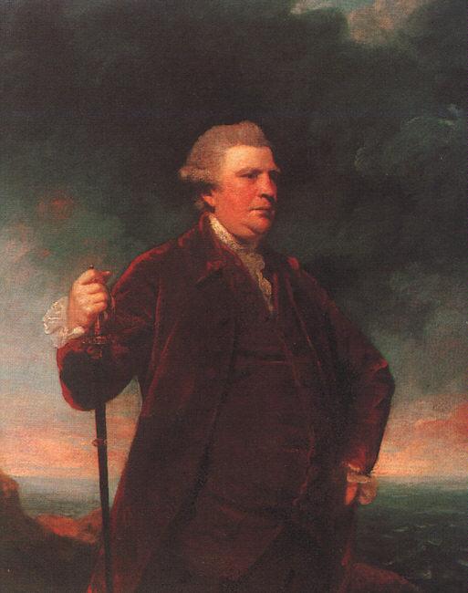 Sir Joshua Reynolds Portrait of Admiral Viscount Keppel Germany oil painting art